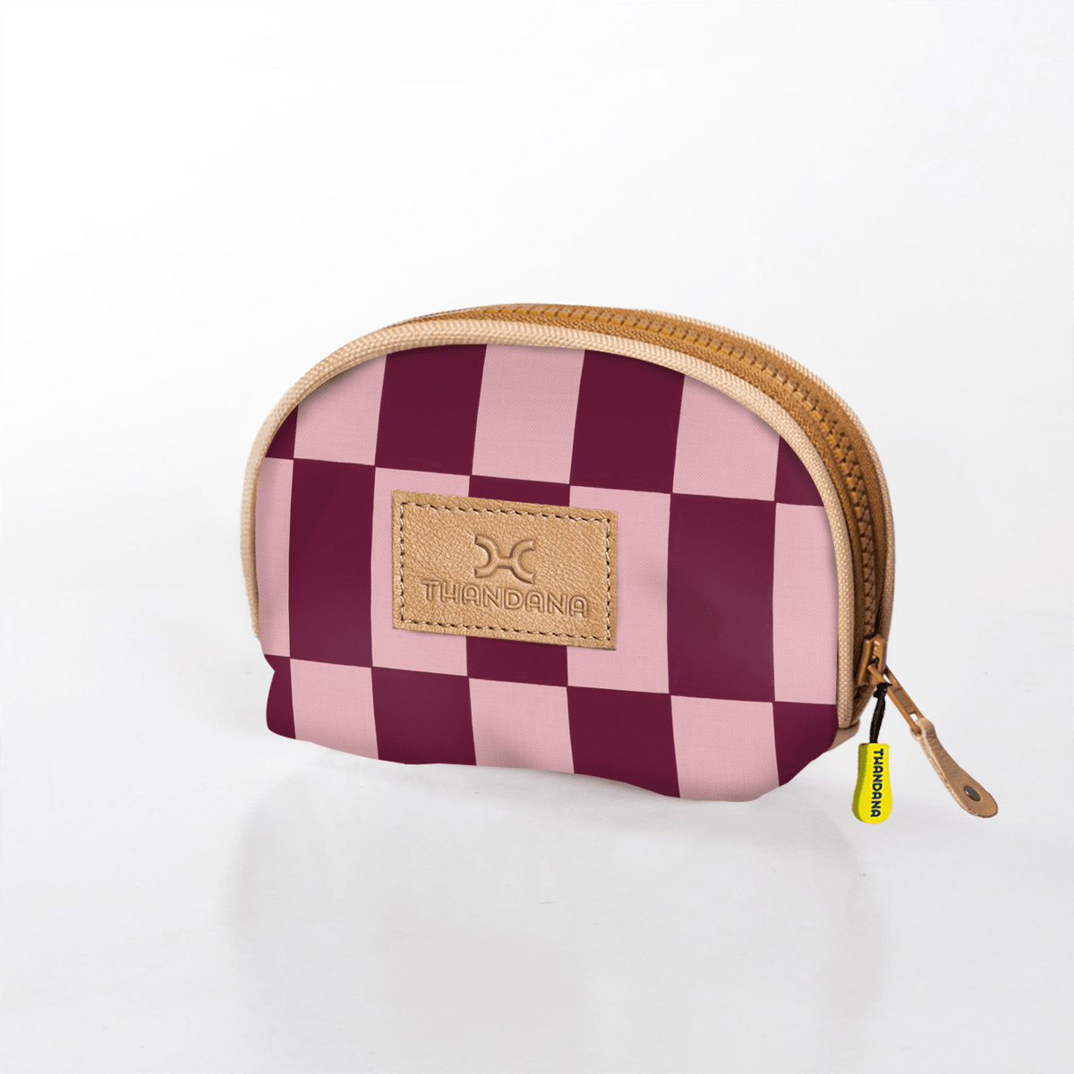 Thandana Laminated Fabric Makeup Bag - KaryKase