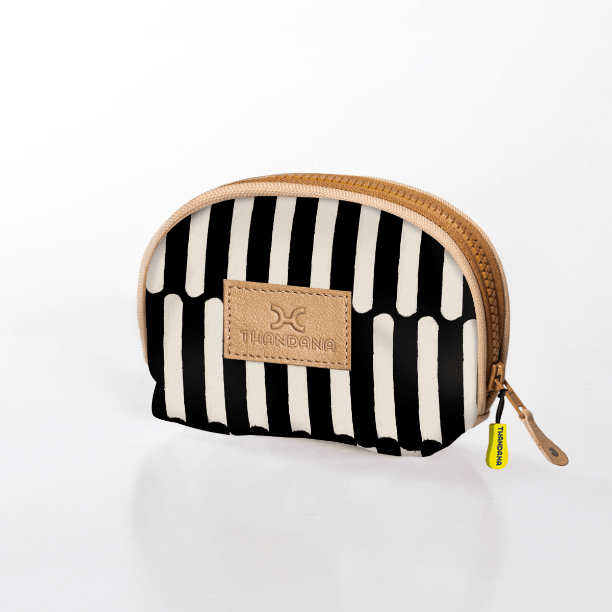 Thandana Laminated Fabric Makeup Bag - KaryKase