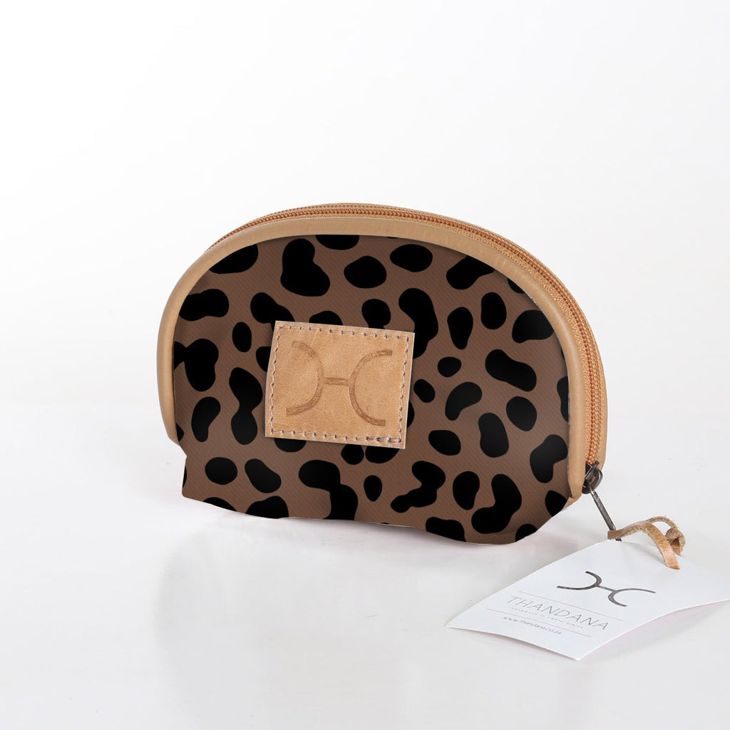Thandana Laminated Fabric Makeup Bag - KaryKase