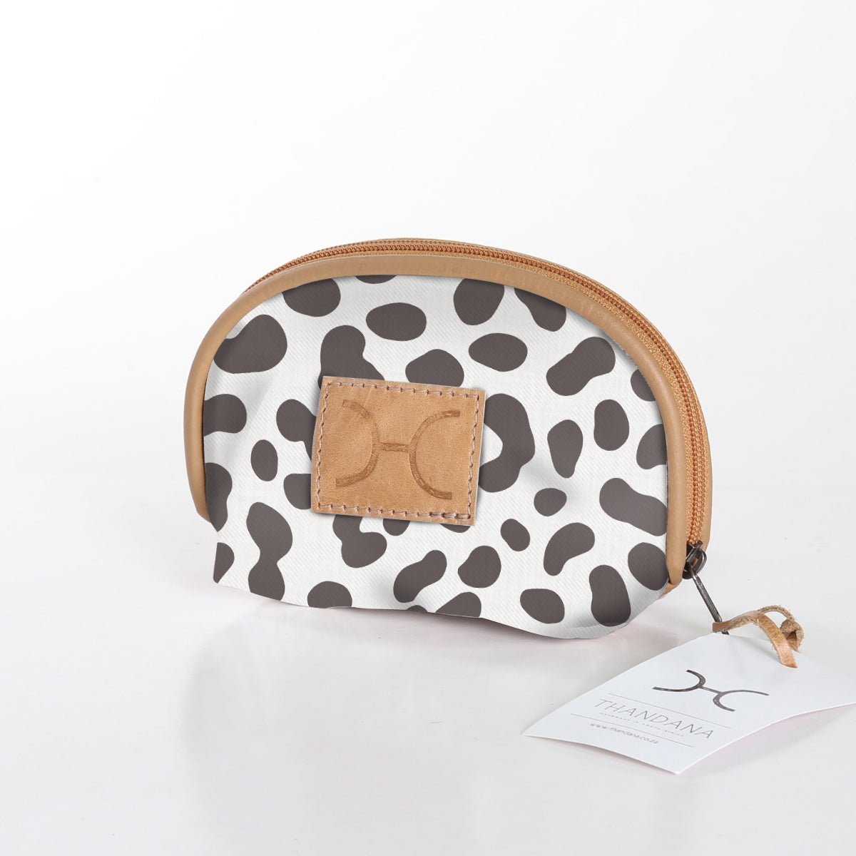Thandana Laminated Fabric Makeup Bag - KaryKase