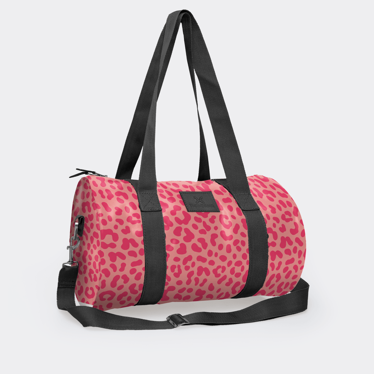 Thandana Laminated Fabric Sports & Gym Bag - Black Trim - KaryKase