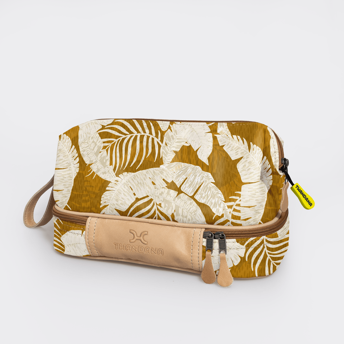 Thandana Laminated Fabric Wash Bag - KaryKase