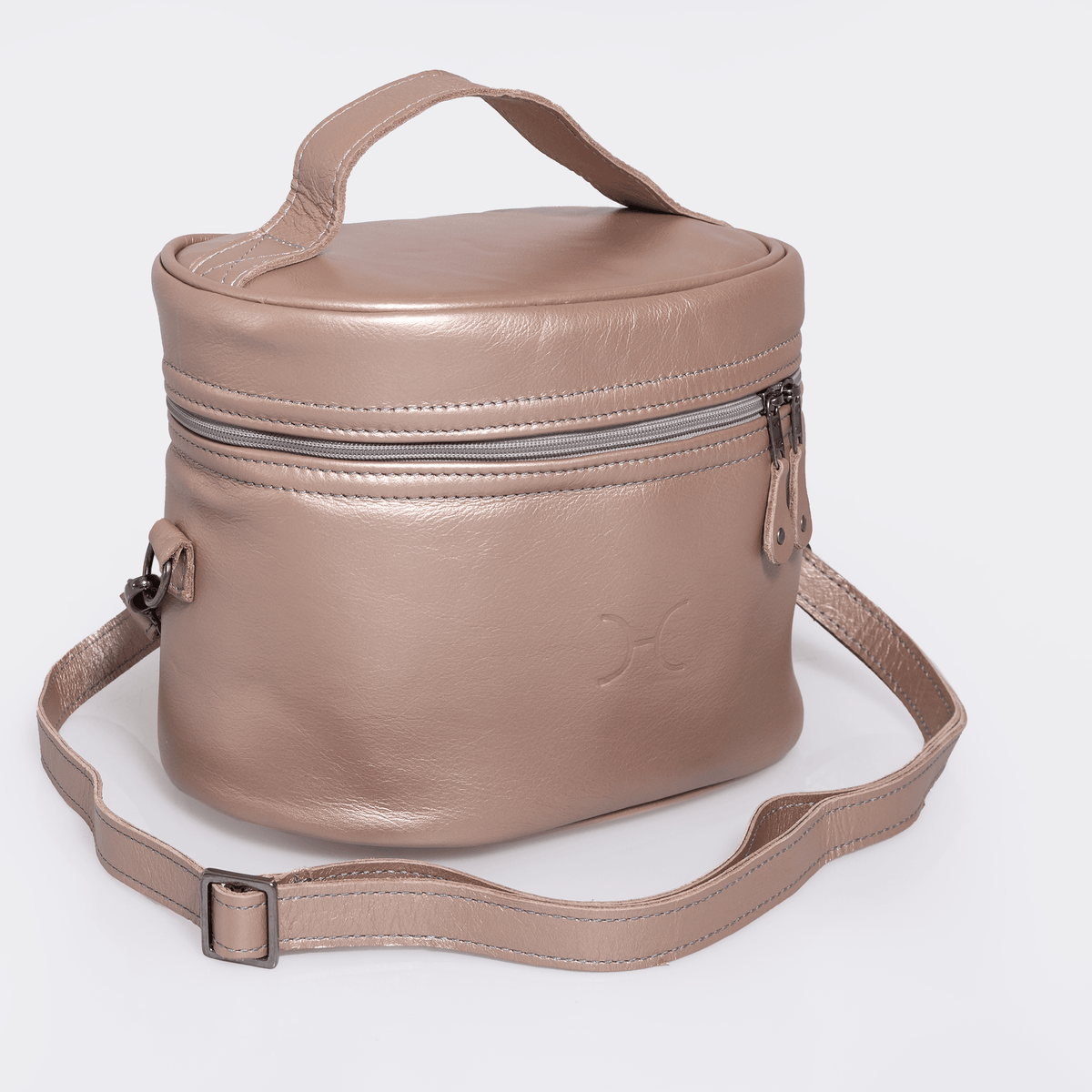 Thandana Leather Bougie Vanity Bag - KaryKase