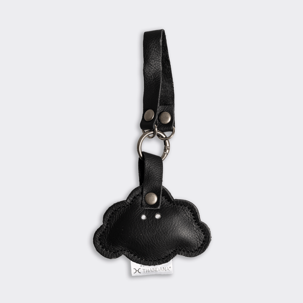 Thandana Leather Charm Key Ring - KaryKase
