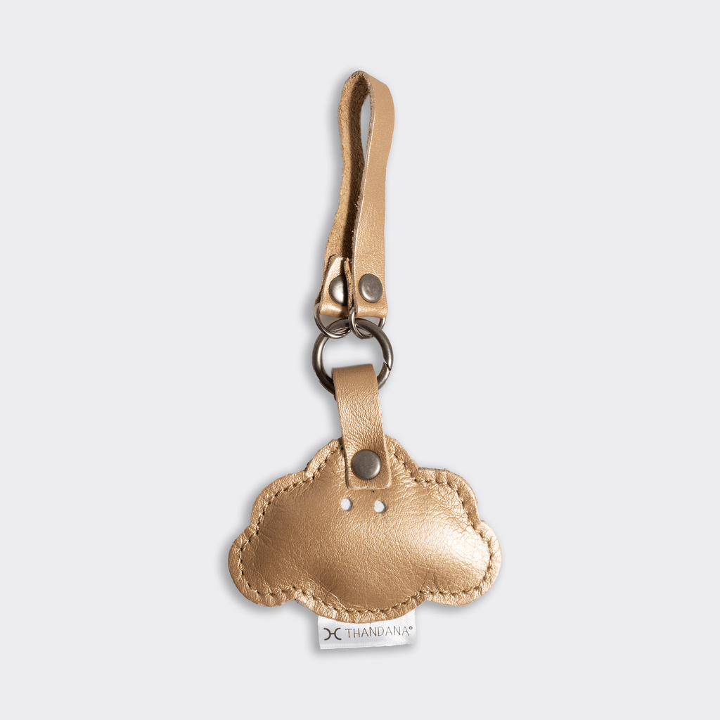 Thandana Leather Charm Key Ring - KaryKase