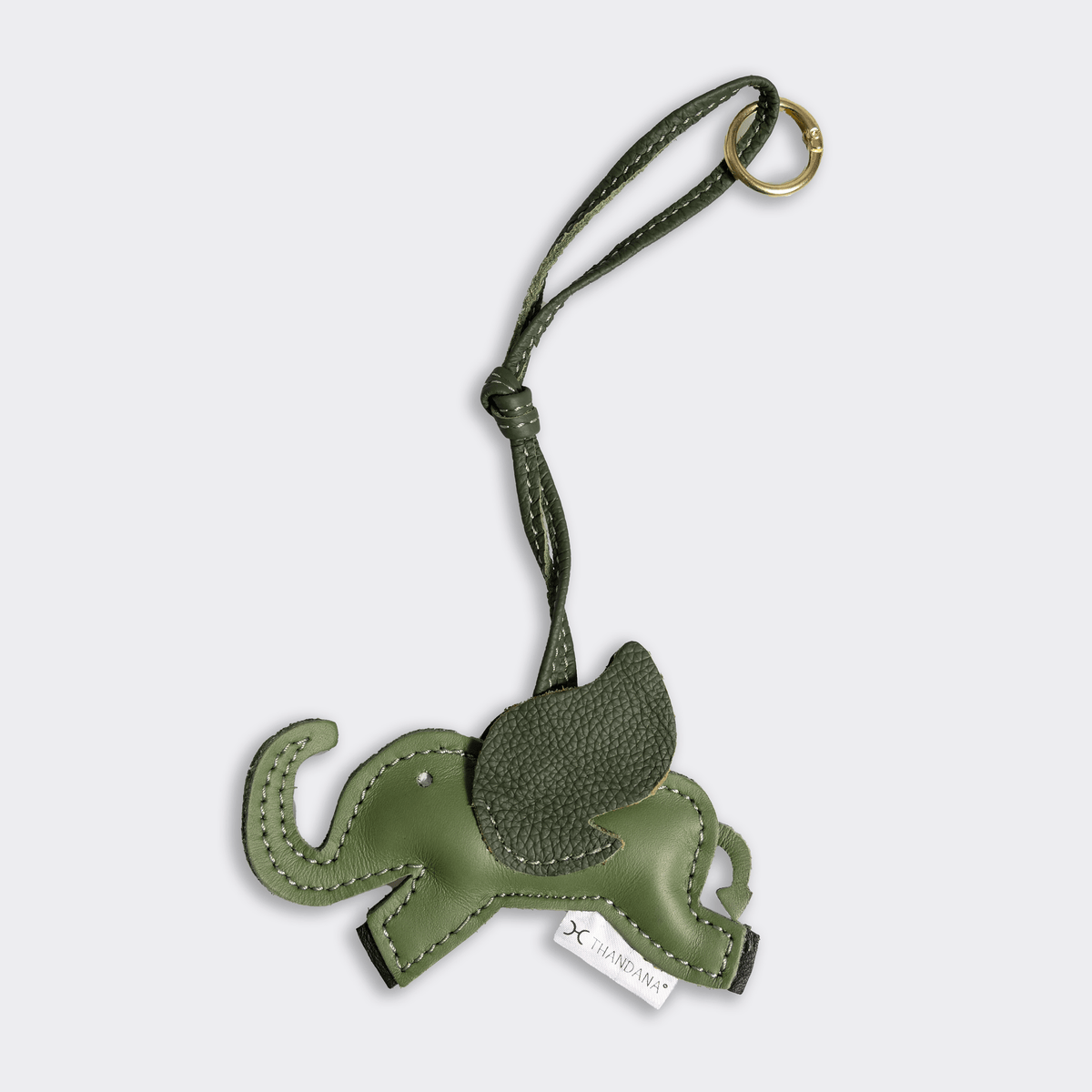 Thandana Leather Charm Key Ring - KaryKase