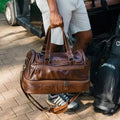 Thandana Leather Golf Bag - KaryKase