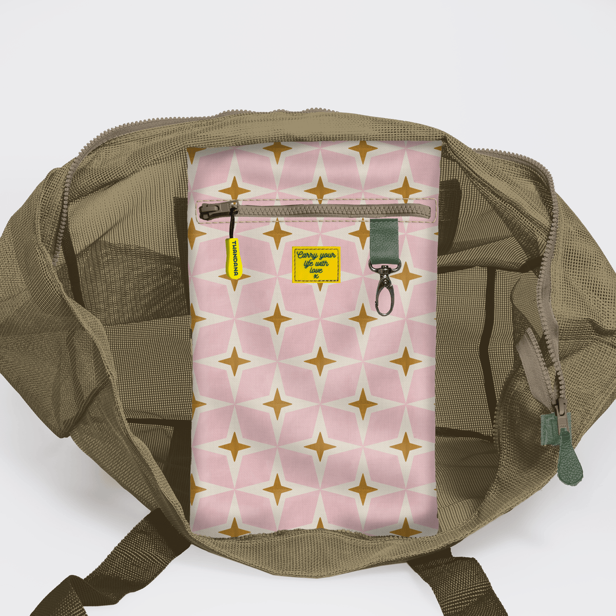 Thandana Meshie Jumbo Beach Bag - KaryKase