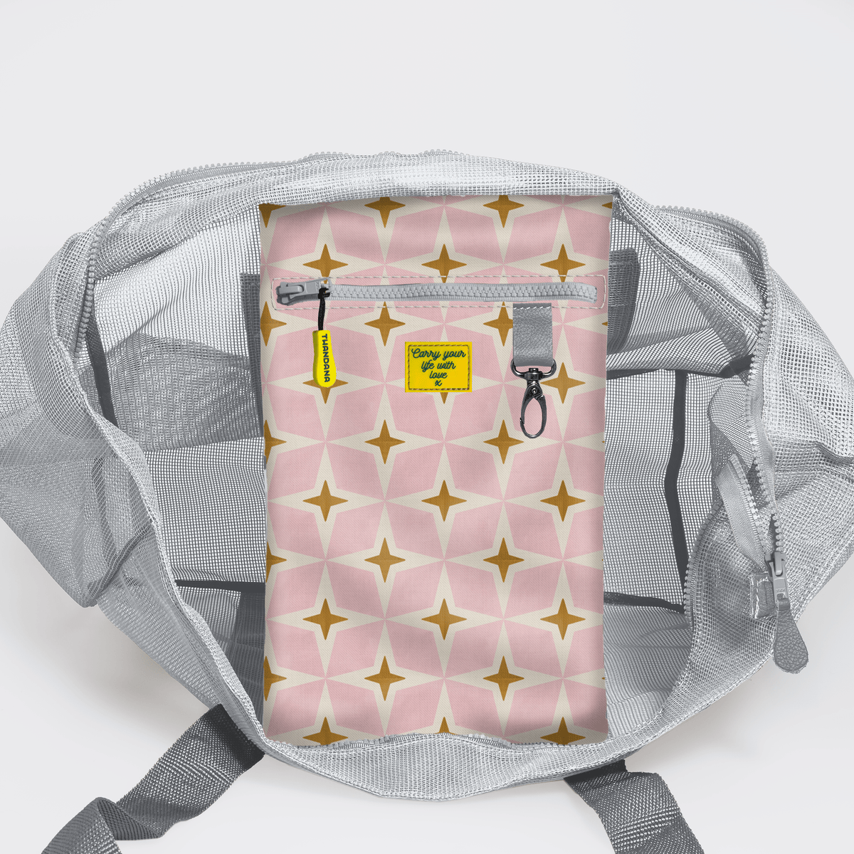 Thandana Meshie Jumbo Beach Bag - KaryKase