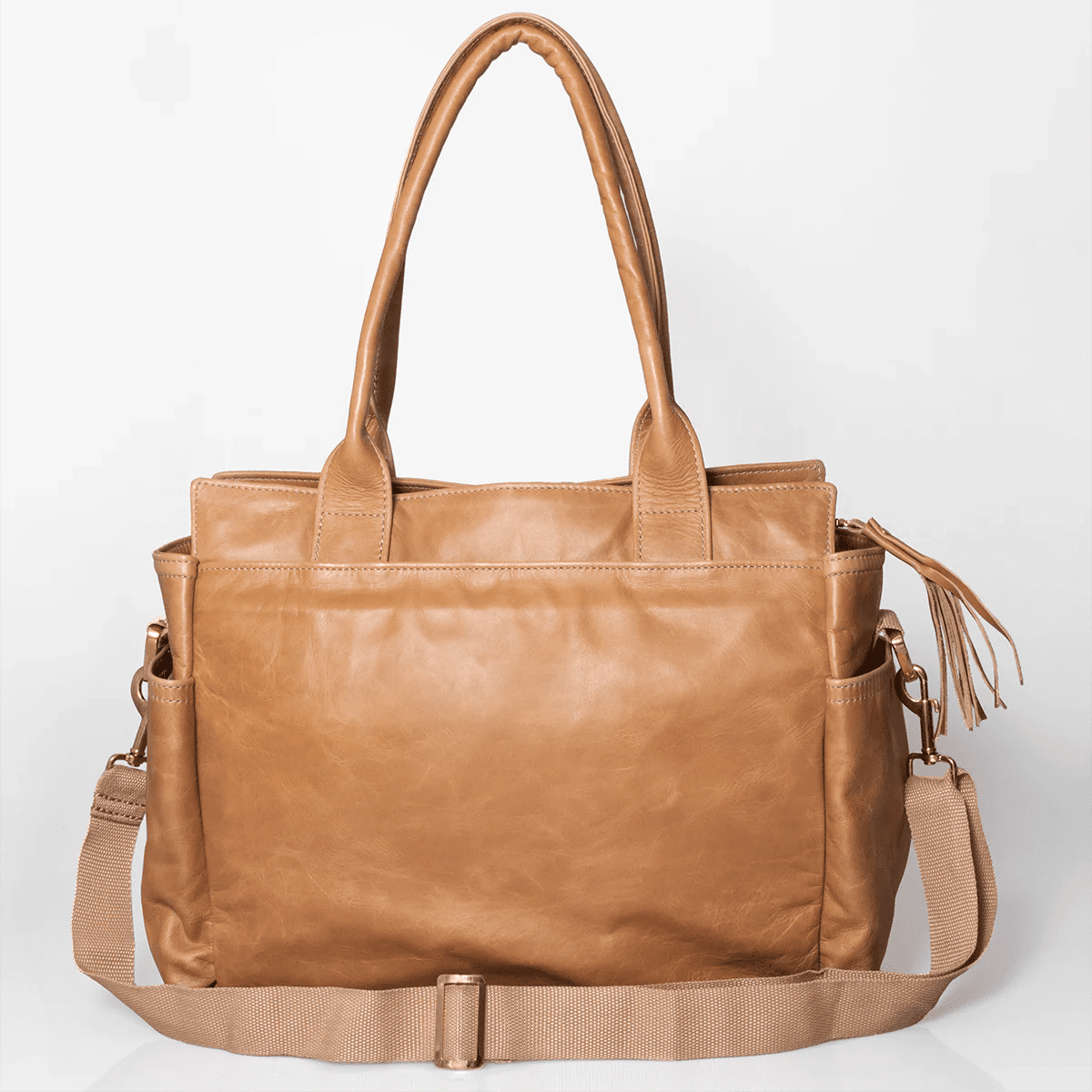Thandana Noa Leather Handbag | Print Faux Fur - KaryKase
