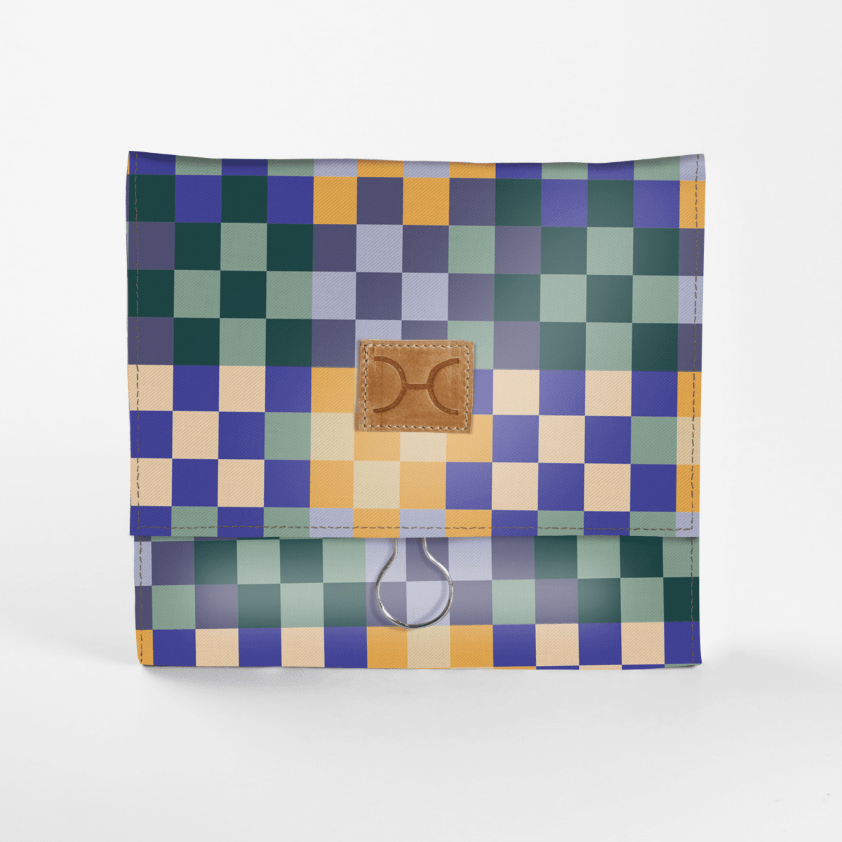 Thandana Roll Up Laminated Fabric Toiletry Bag With Hook - KaryKase