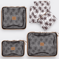 Thandana Travel Luggage Organiser Pods - 6 Piece Set | Palm - Neutral - KaryKase