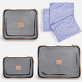 Thandana Travel Luggage Organiser Pods - 6 Piece Set | Scale Away with me - Blue - KaryKase