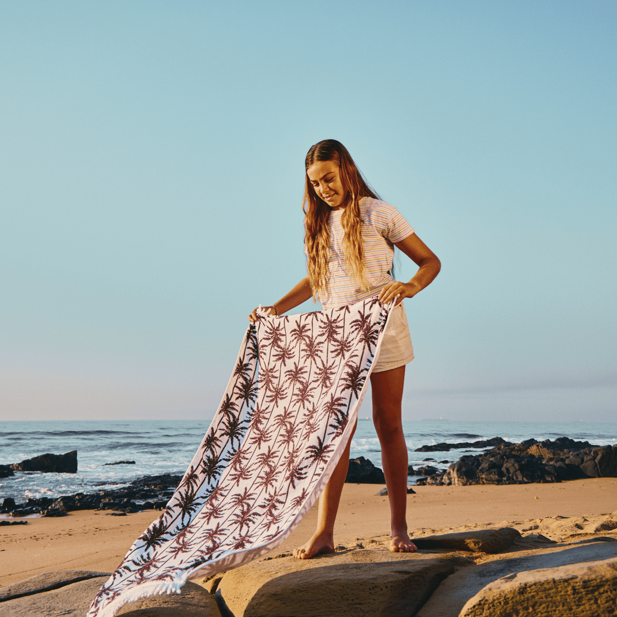 Thandana Turkish Terry Beach Towel - KaryKase
