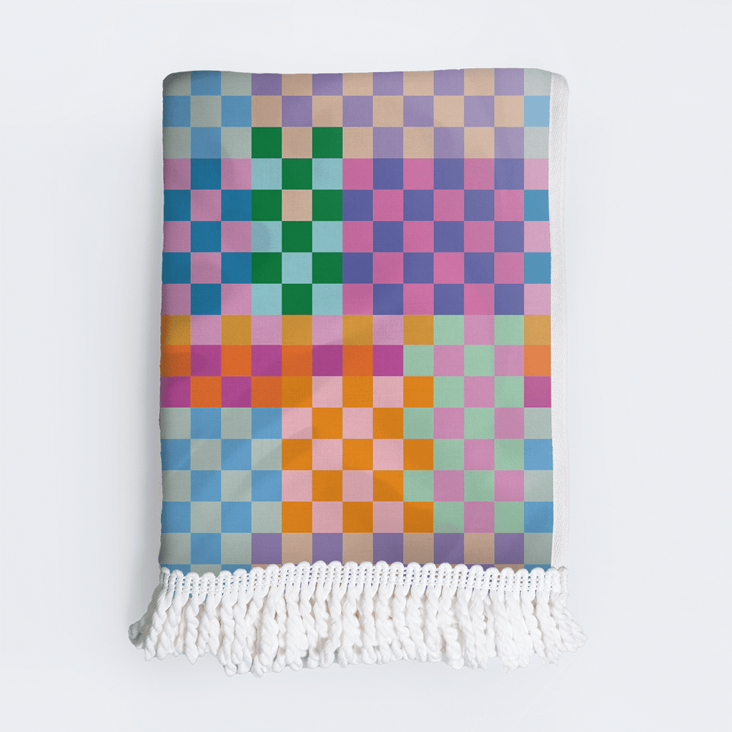 Thandana Turkish Terry Beach Towel - KaryKase