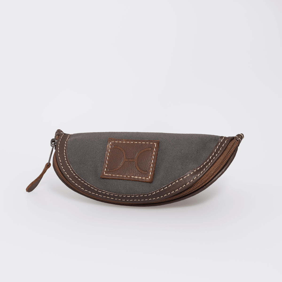 Thandana Wax Canvas & Leather Glasses Case - KaryKase