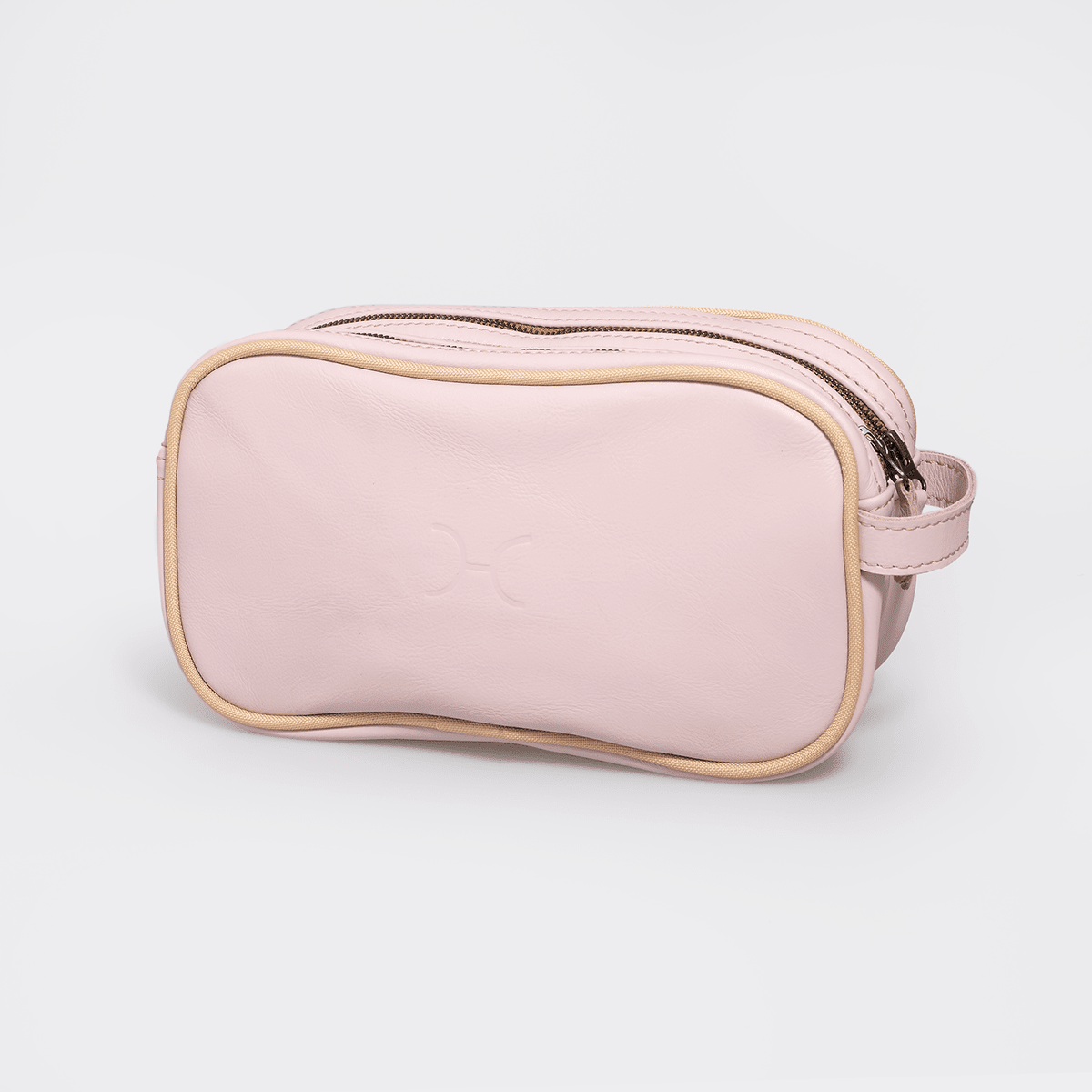 Thandana Womens Double Zip Vanity Leather Case - KaryKase