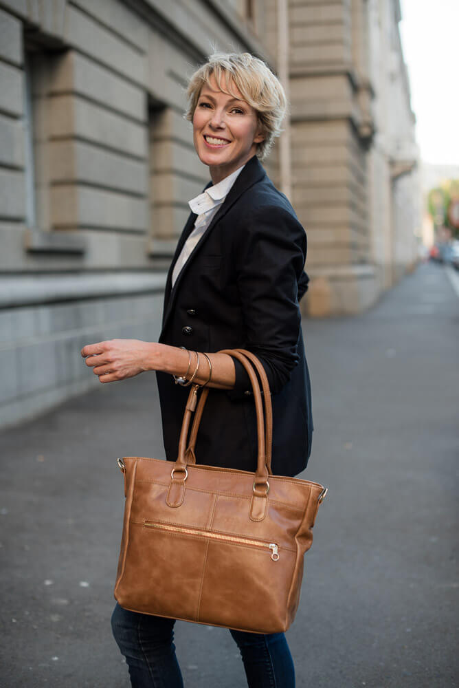 Zemp Casablanca 13” Tote | Waxy Tan - KaryKase