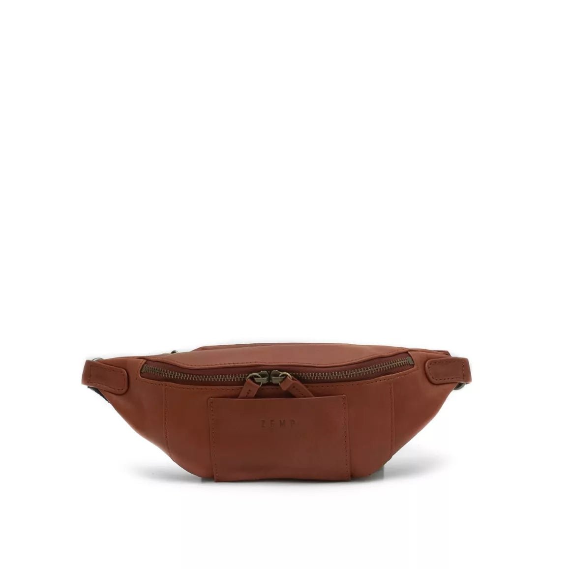 Zemp Pellegrino Small Moon Bag | Chestnut - KaryKase