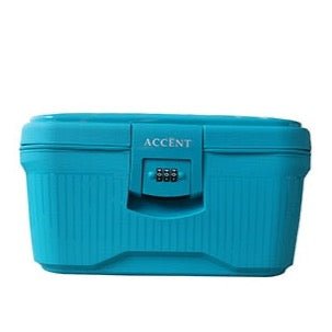 Tosca Accent Guardian Hardshell Vanity Case | Teal - KaryKase