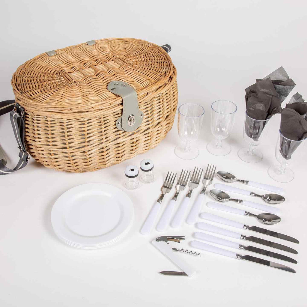 Yuppie Gift Baskets Safari Picnic Basket (4 Persons) - KaryKase